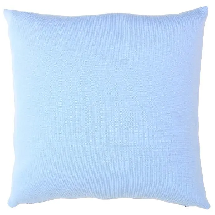 Kissenhülle 60x60cm uni, hellblau