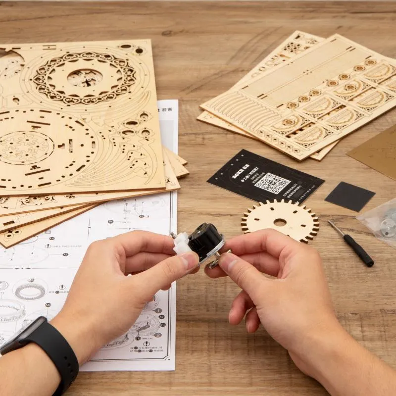 3D-Holzpuzzle, Karussell