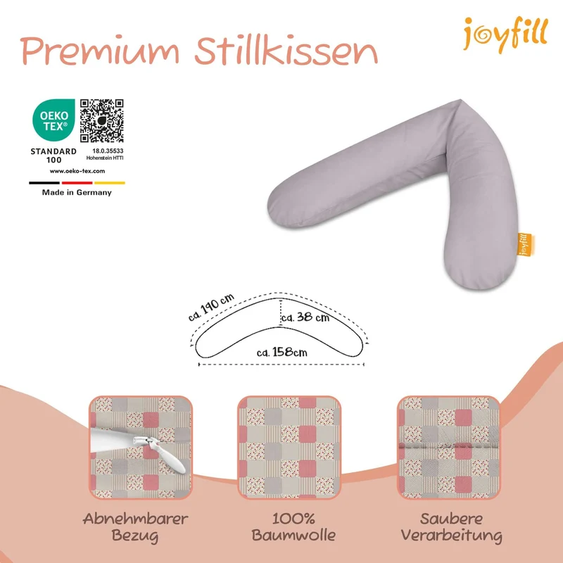 Joyfill Stillkissen XL mit EPS