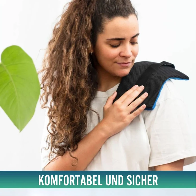Wiederverwendbare Kalt- und Warmgelbeutel | Packung mit 2 Stück