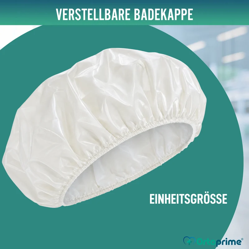 Wiederverwendbare Duschhaube Waschbar Atmungsaktiv | Einheitsgröße