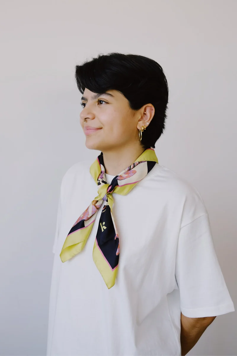 silk scarf - diana