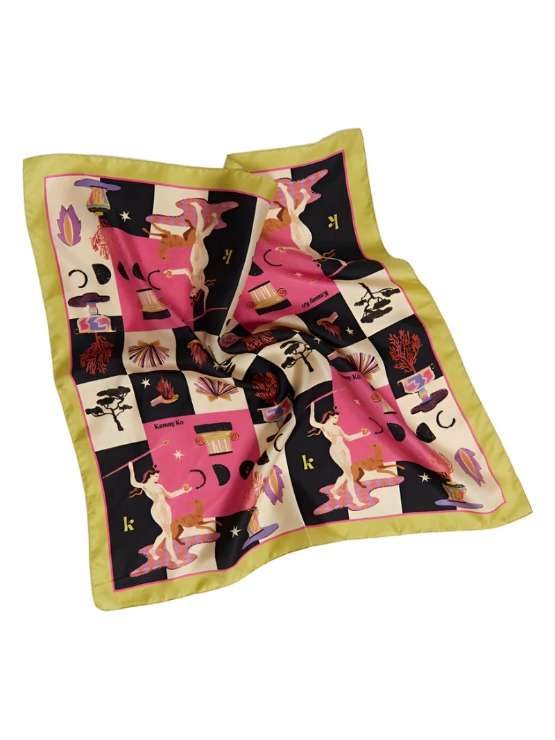 silk scarf - diana