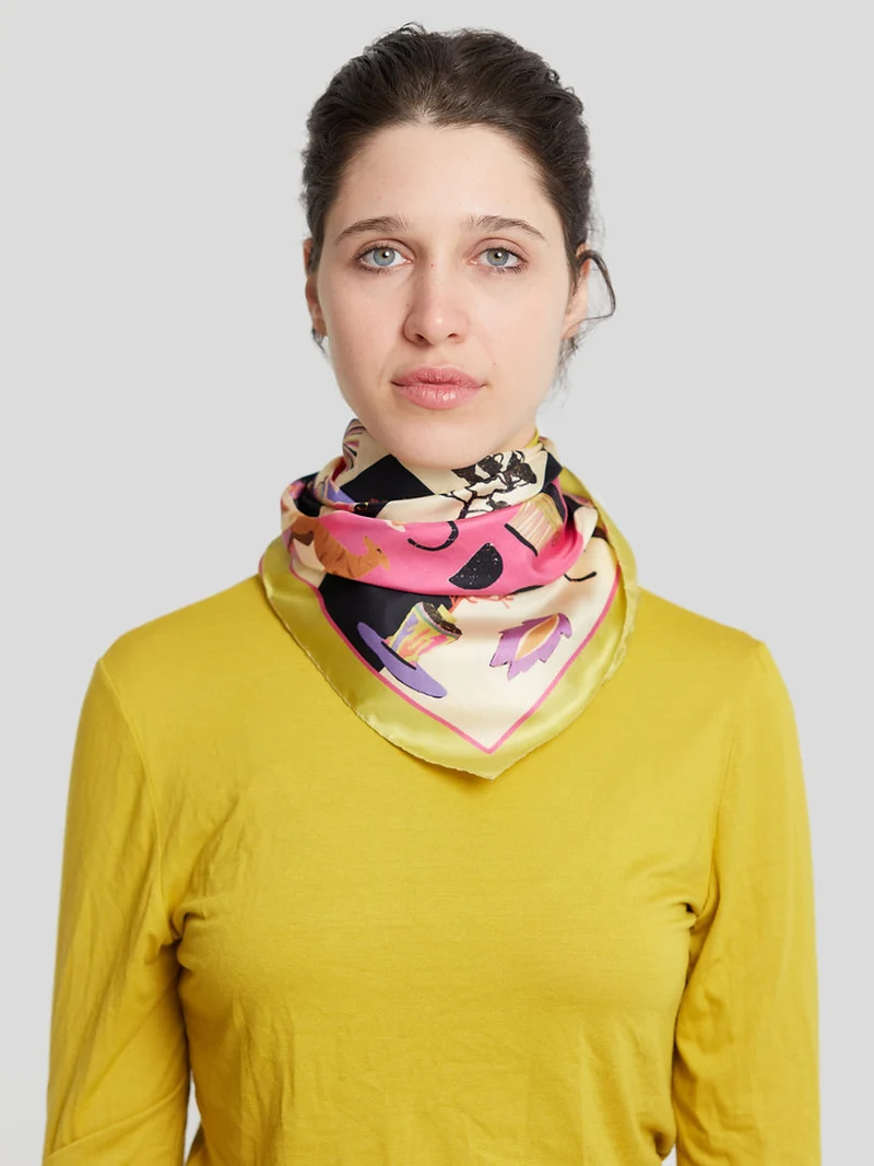 silk scarf - diana
