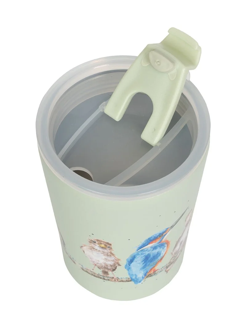 Vogel Thermosbecher To Go "Variety of Life" von Wrendale Designs
