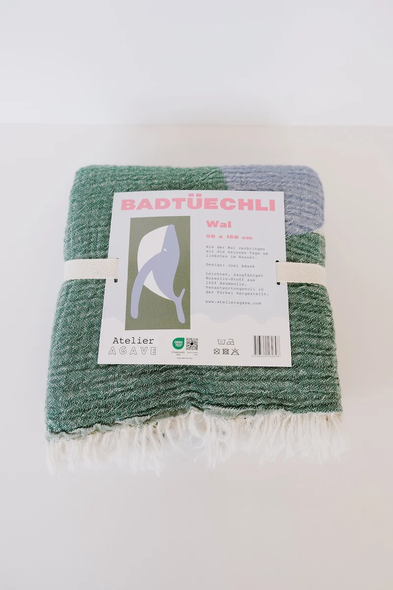 Beach Towel - Whale