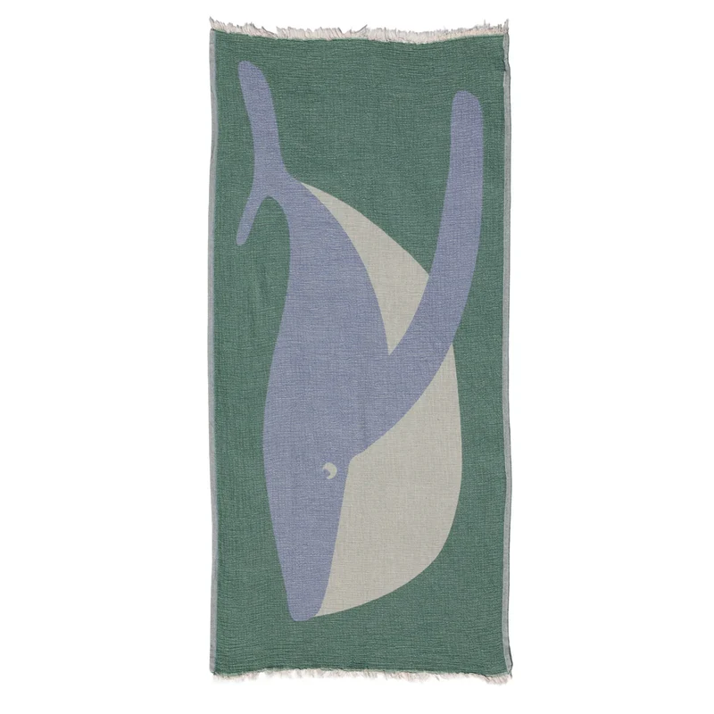 Beach Towel - Whale