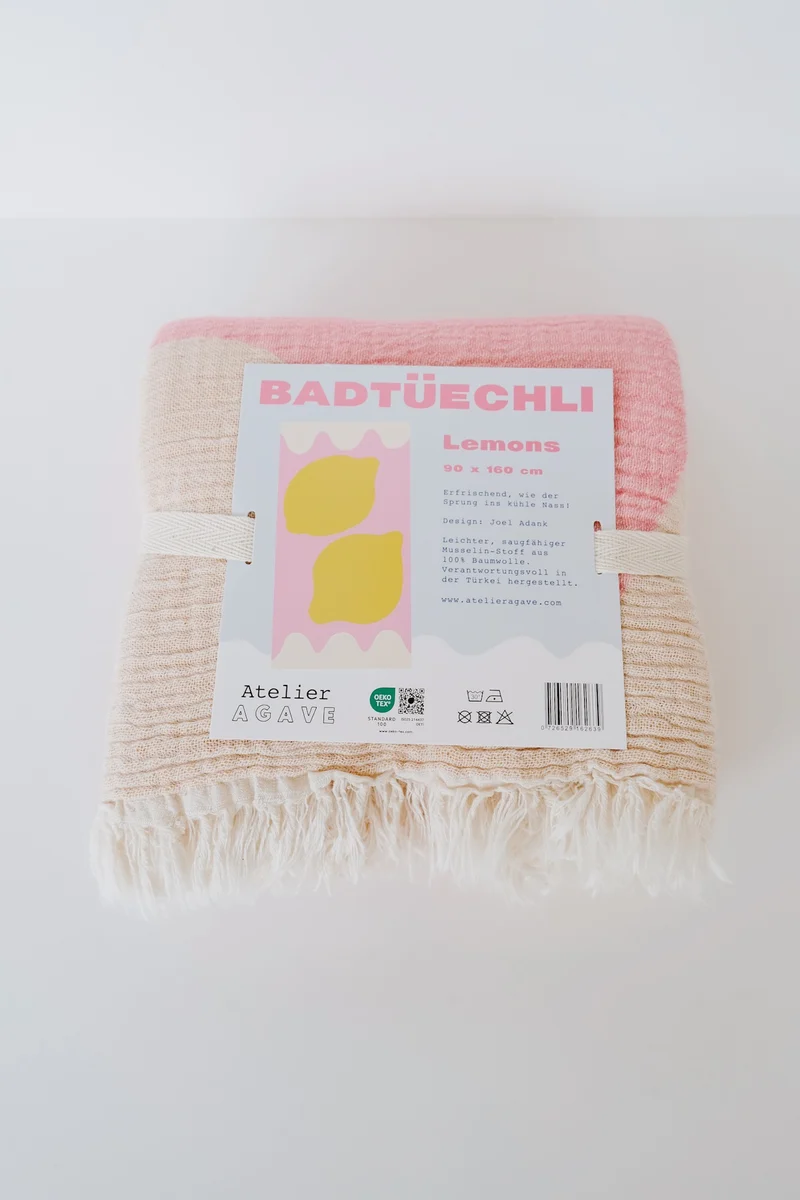 Beach Towel - Lemons
