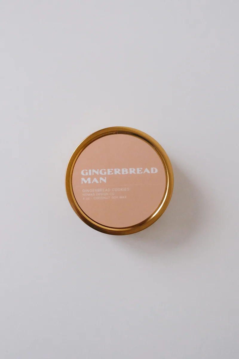 Scented Candle - Gingerbread Man