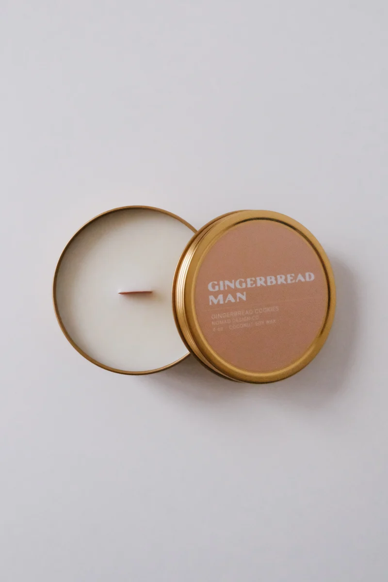 Scented Candle - Gingerbread Man
