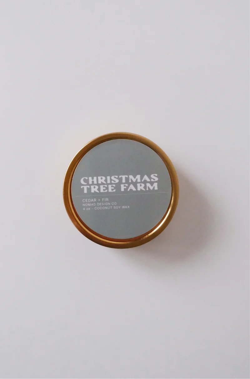 Scented Candle - Christmas Tree Farm