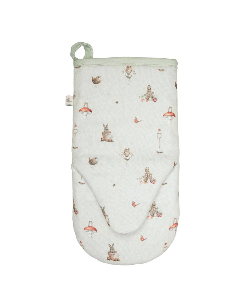 Ofenhandschuh Gartenmaus auf Fliegenpilz Wrendale Designs