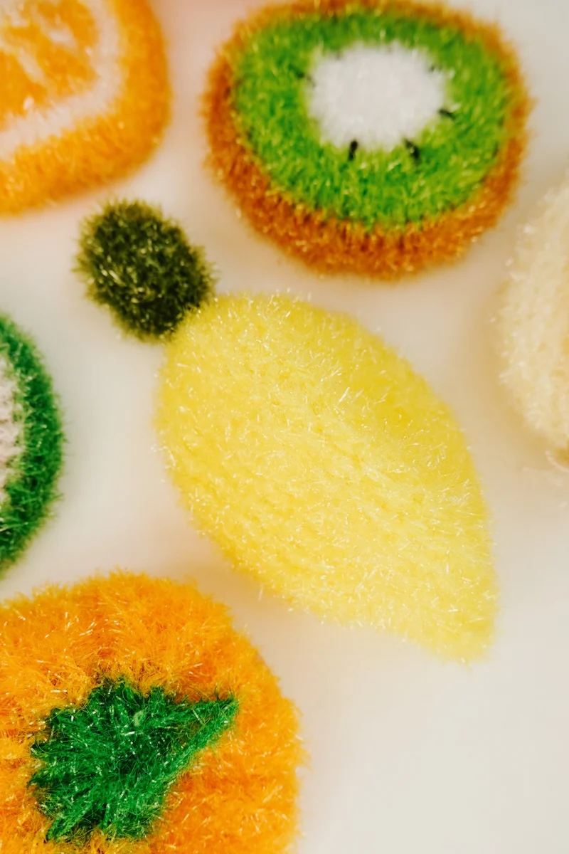 Crochet Sponge - Fruits & Veggies