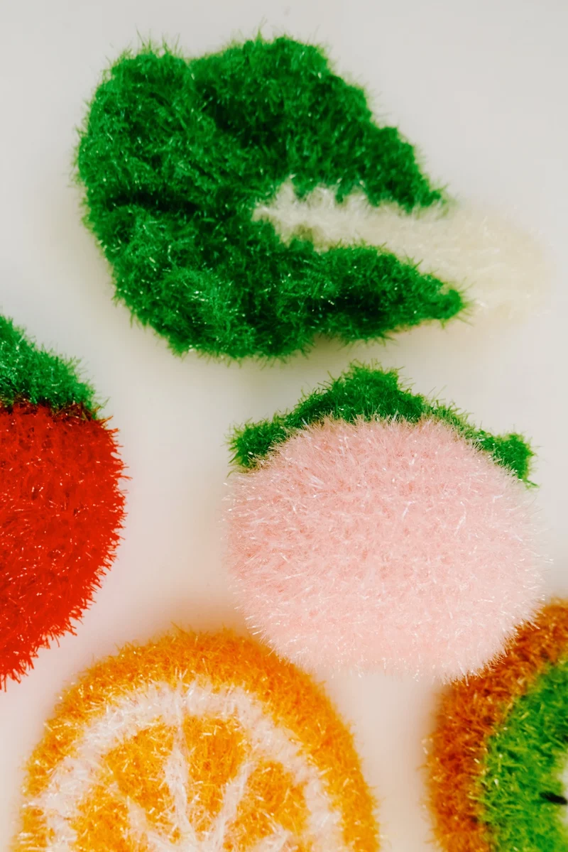 Crochet Sponge - Fruits & Veggies