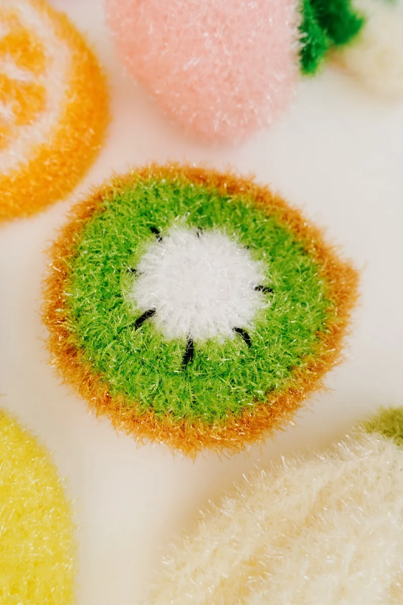Crochet Sponge - Fruits & Veggies
