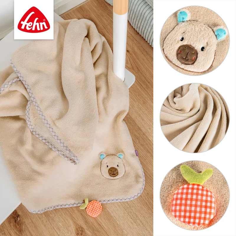 Kuscheldecke Capybara Clara