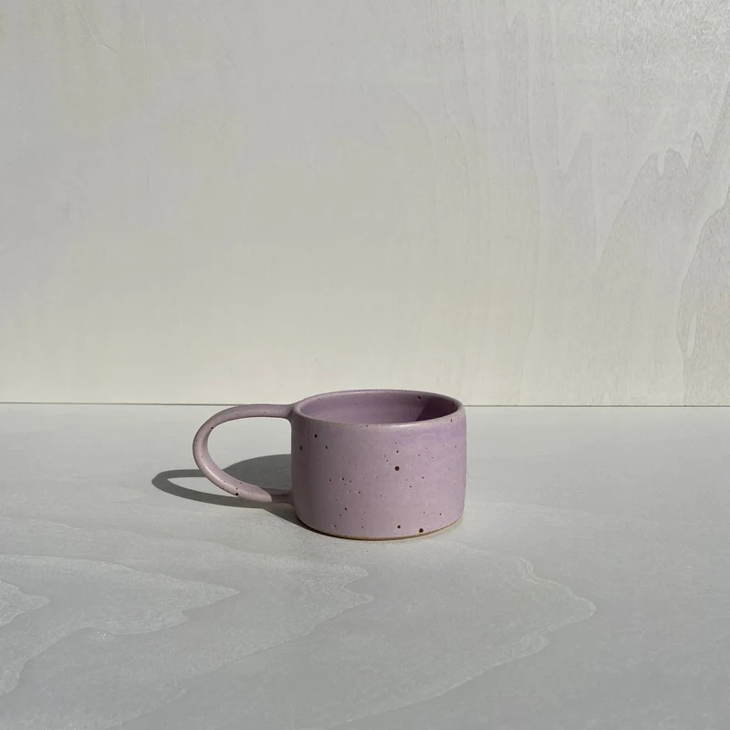 KERAMIKBECHER, PURPLE STAIN