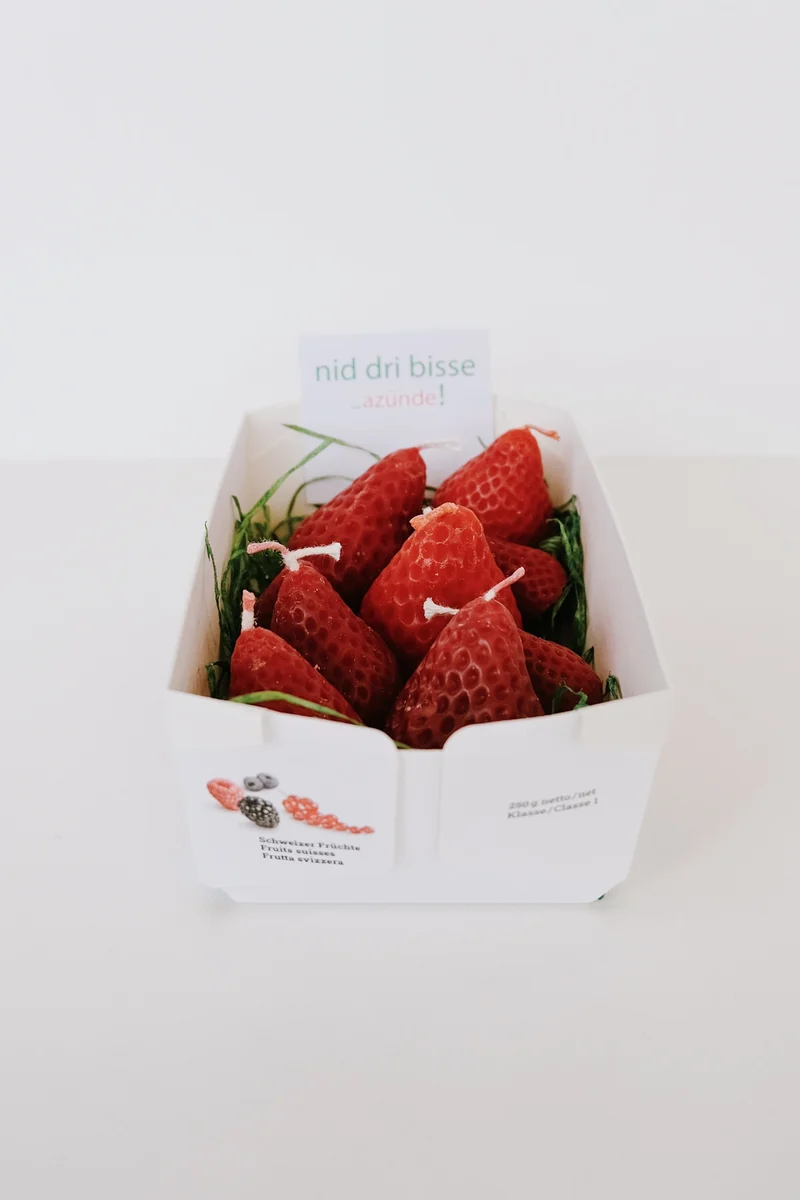 Berry Candle Basket