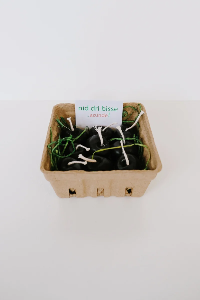 Berry Candle Basket