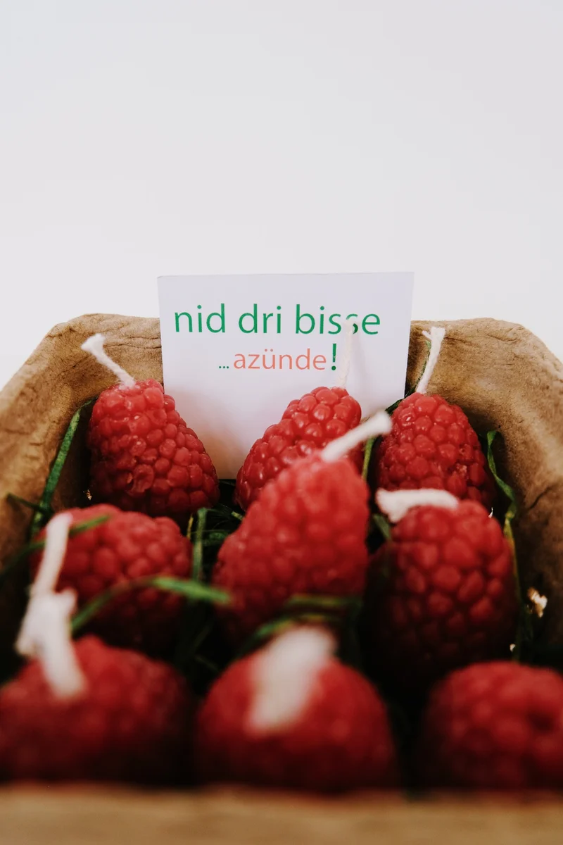 Berry Candle Basket