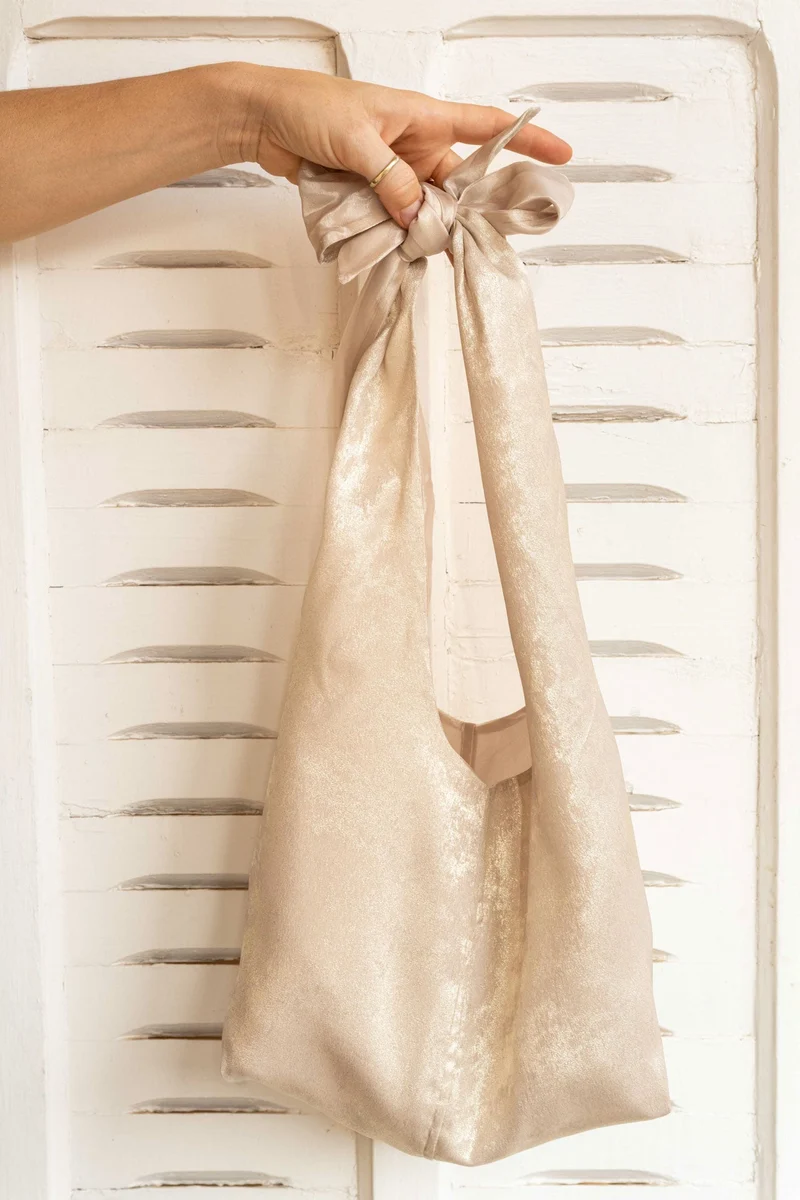 Bag - LATIFA glossy - Creme