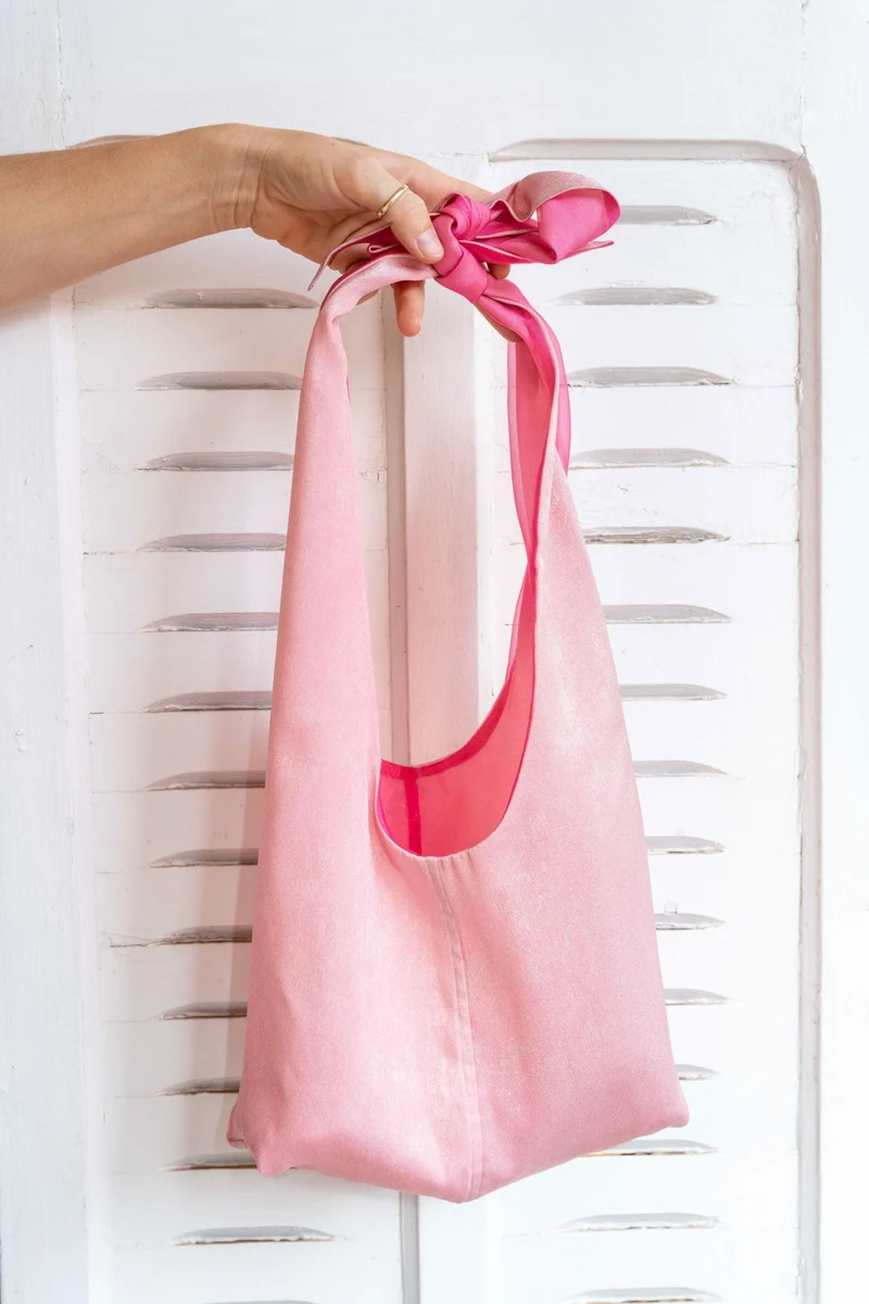 Bag - LATIFA glossy - Pink/Rose