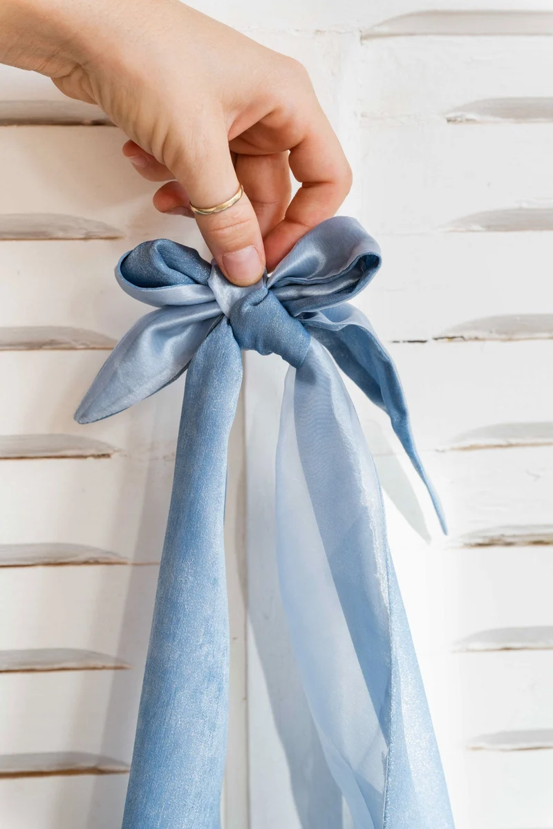 Bag - LATIFA glossy - Light Blue