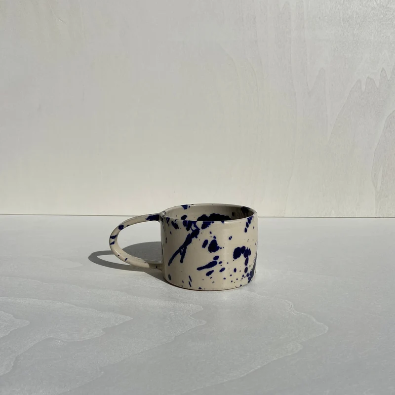 KERAMIKBECHER, BLUE INK
