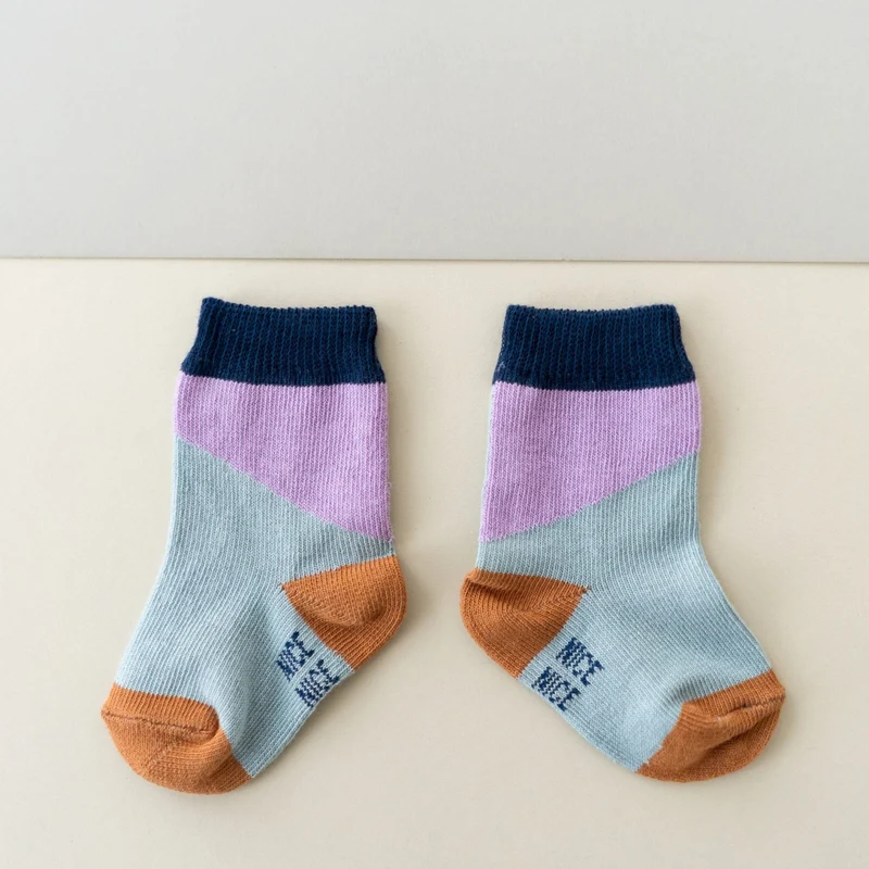 KINDERSOCKEN, DIAGONAL PETROL