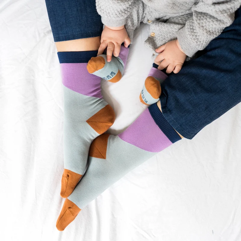 KINDERSOCKEN, DIAGONAL PETROL