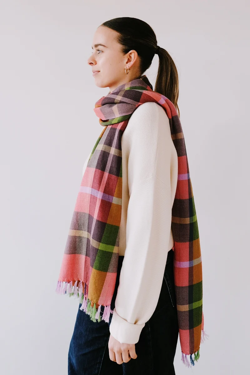 Wool Scarf - Stella - Multicolor