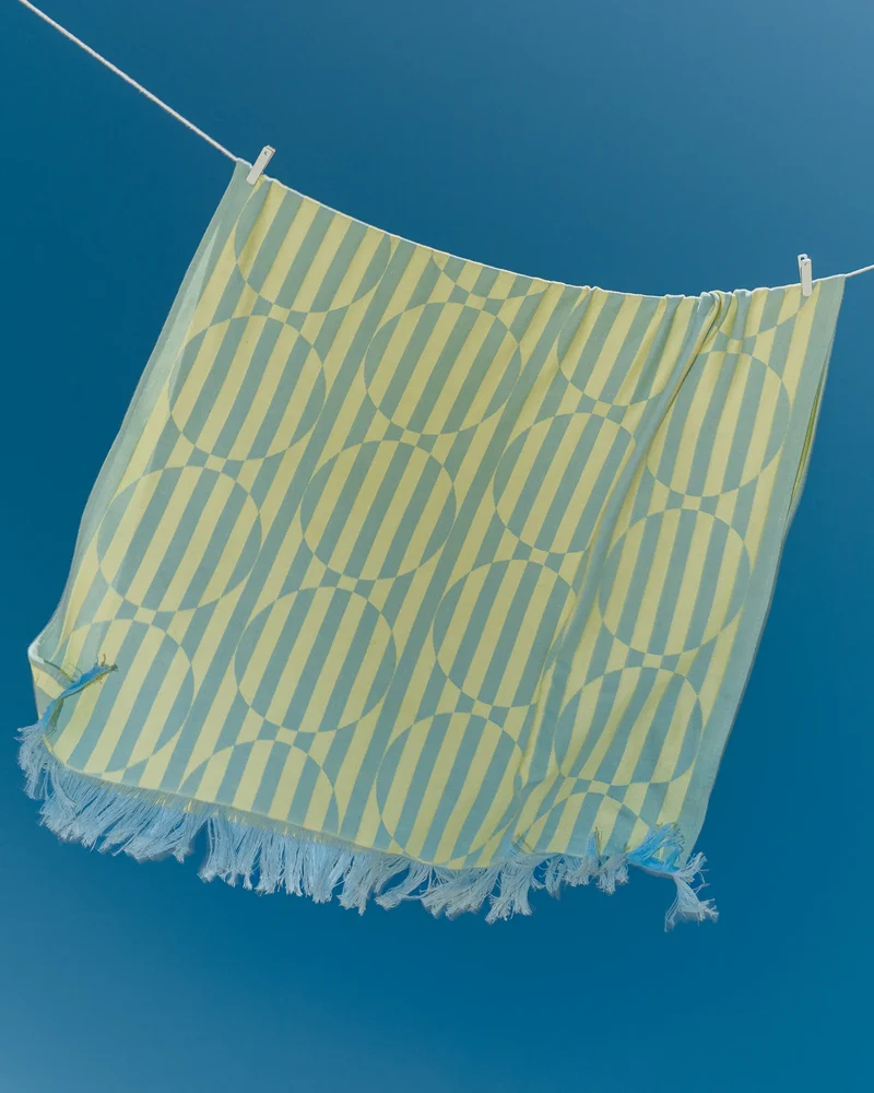 Beach Towel - Blueberry Lemonade