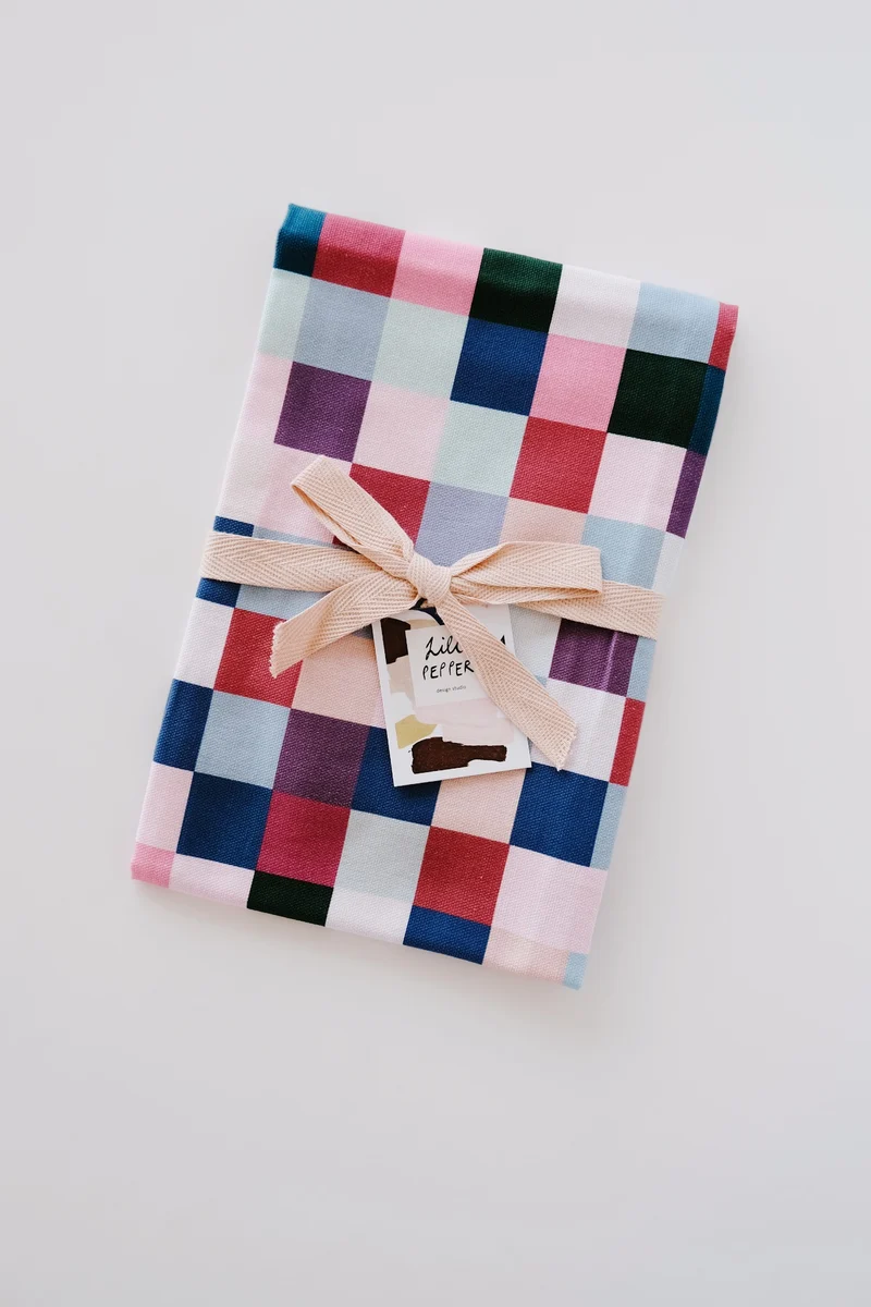 Kitchen Towel - Berry Pastel