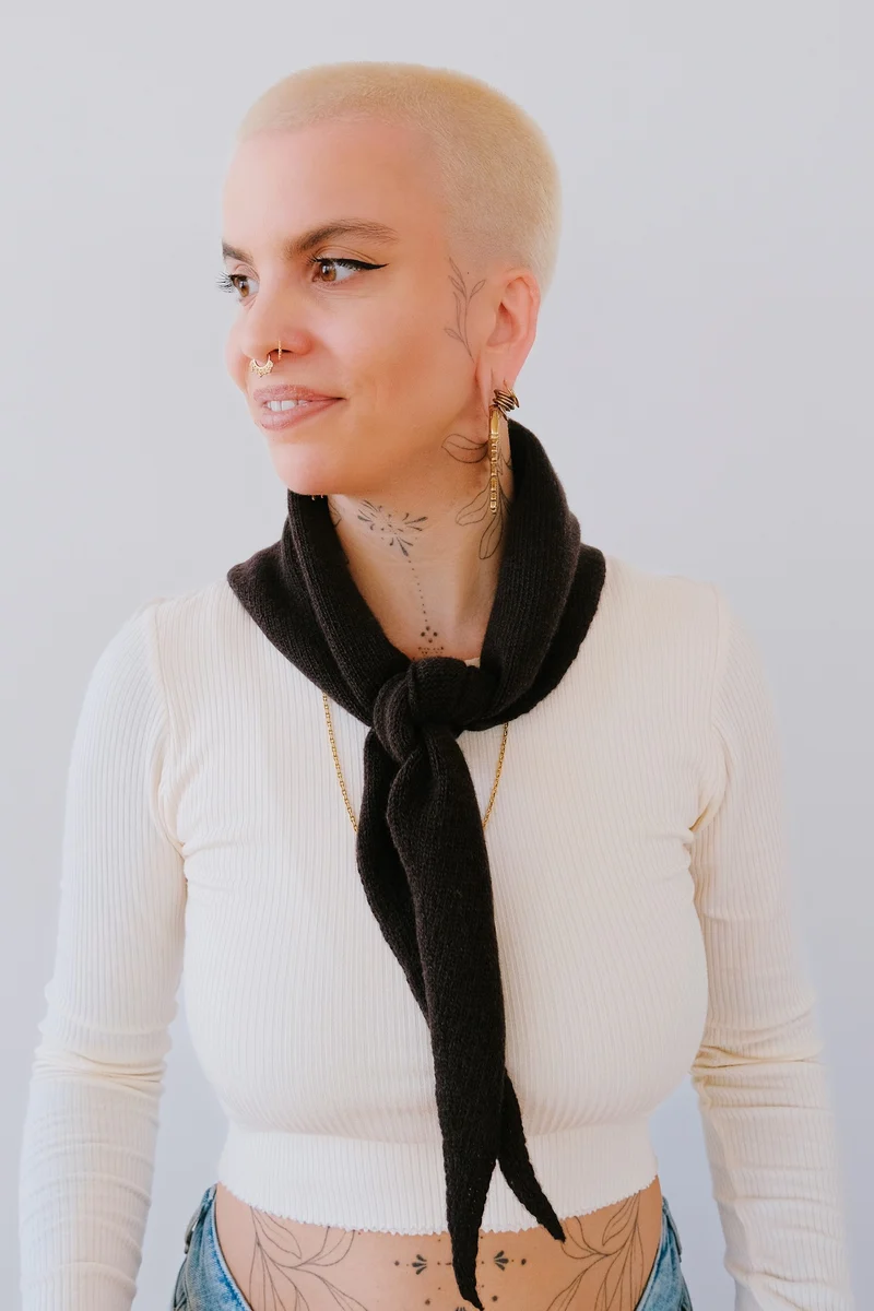 Mini Wool Scarf - Ambar - Zartbitter