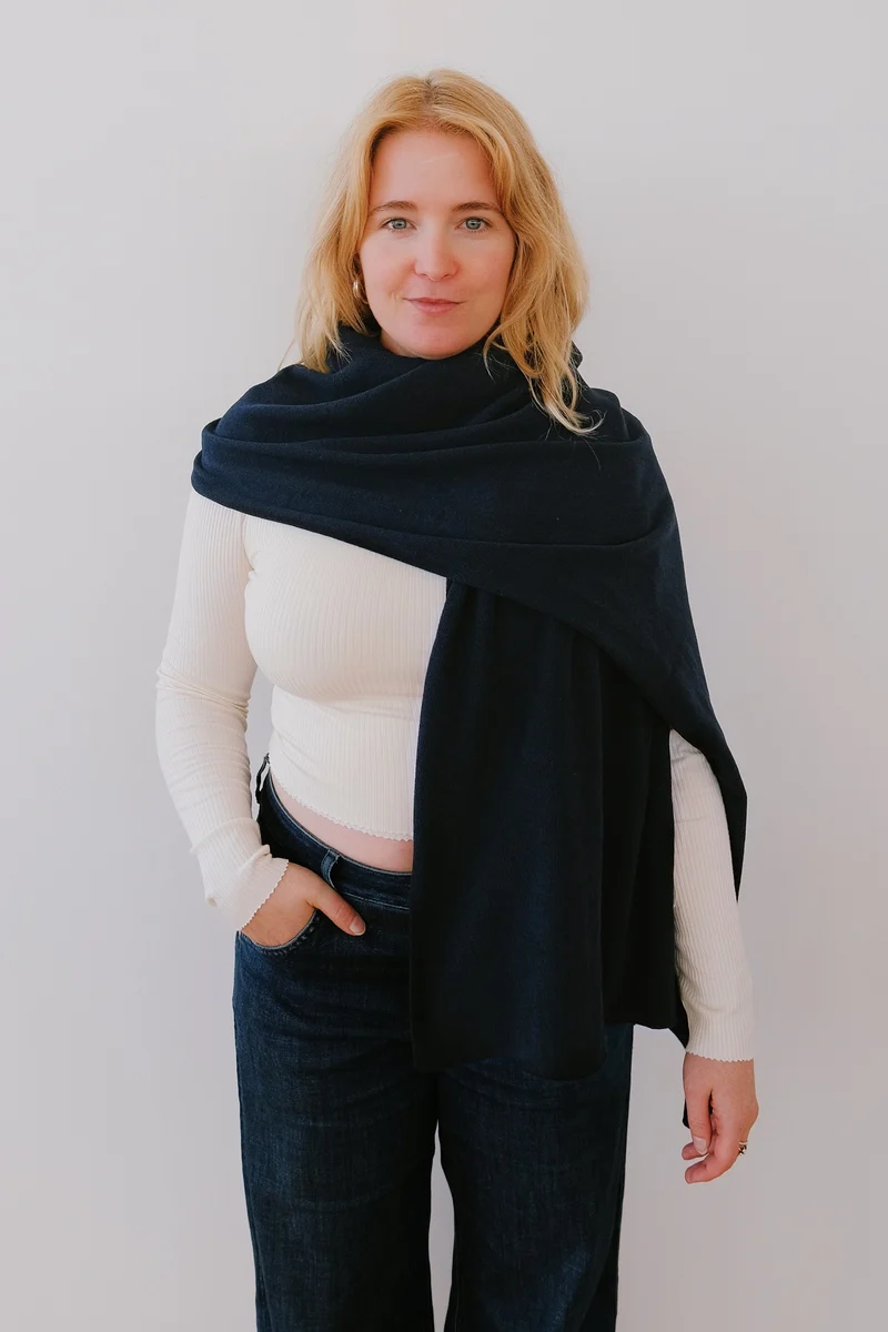 Cotton Scarf - Ross - Nightfall