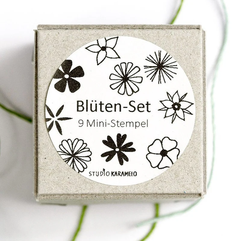 MINISTEMPEL SET, BLÜTEN