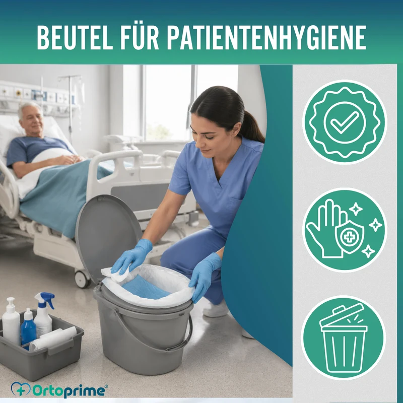 Einweg-Toilettensäcke Saugfähig | 20 Stück Pack