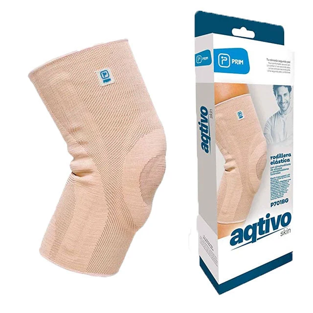 Elastische Kniebandage mit Polsterung und Seitlichen Stabilisatoren