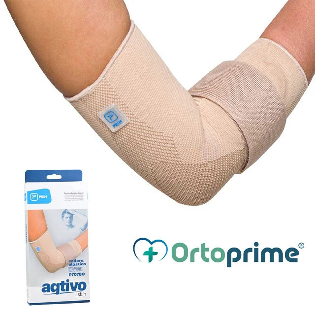 Elastische Ellenbogenbandage mit Unterarmband für Epicondylitis