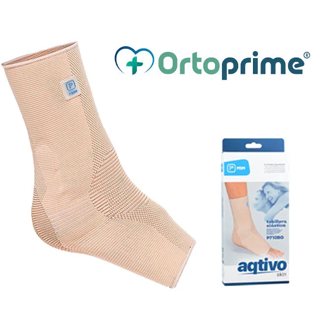 Elastische Knöchelbandage mit Silikonpolstern