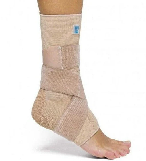 Elastische Knöchelbandage mit Silikonpolstern