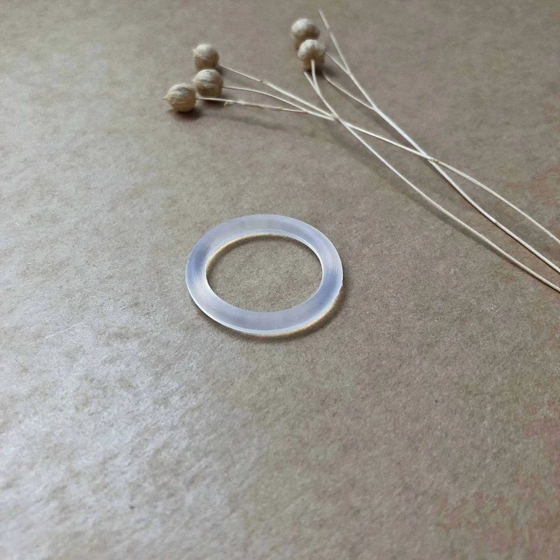 Befestigungsring | Transparent | Silikon