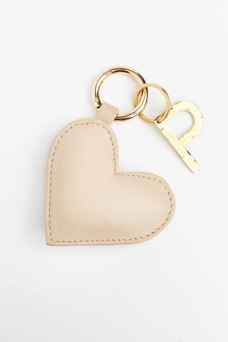 Heart Pendant - NAIMA - Creme