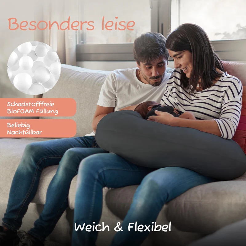 Joyfill Stillkissen (170cm) mit BioFoam