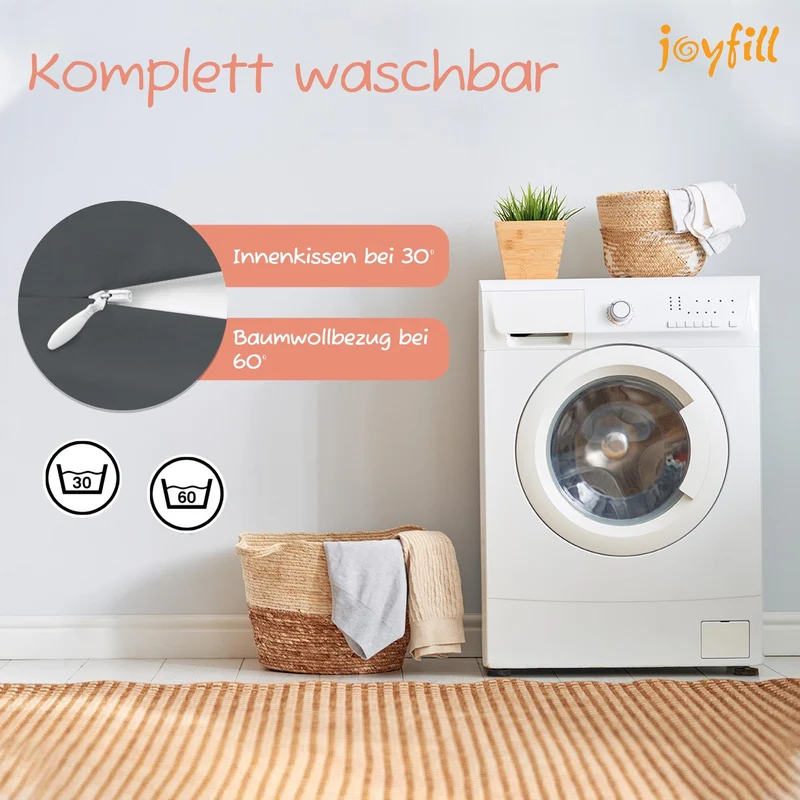 Joyfill Stillkissen (170cm) mit BioFoam