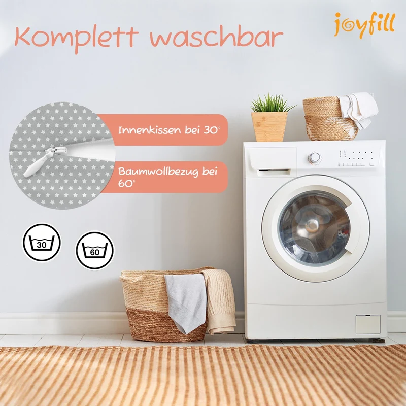 Joyfill Stillkissen (170cm) mit BioFoam