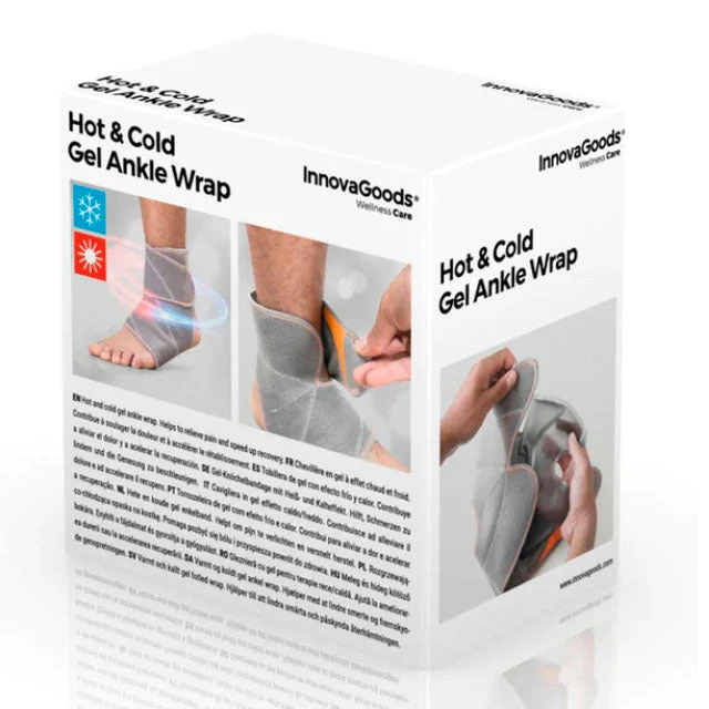 Orthopädische Knöchelbandage mit Wärme- und Kälteeffekt | Einheitsgröße