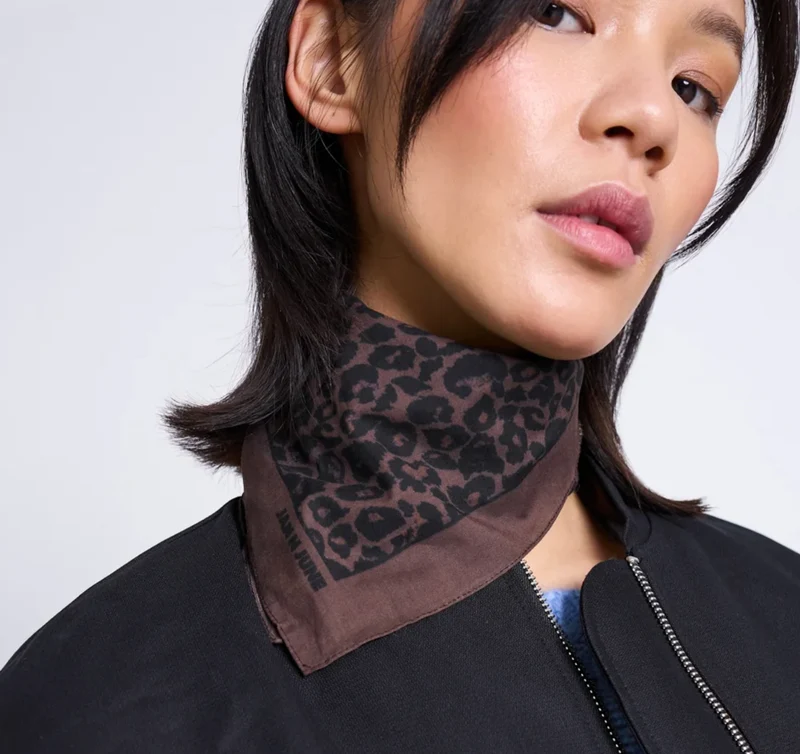 Cotton Scarf - Vad - Dark Leo