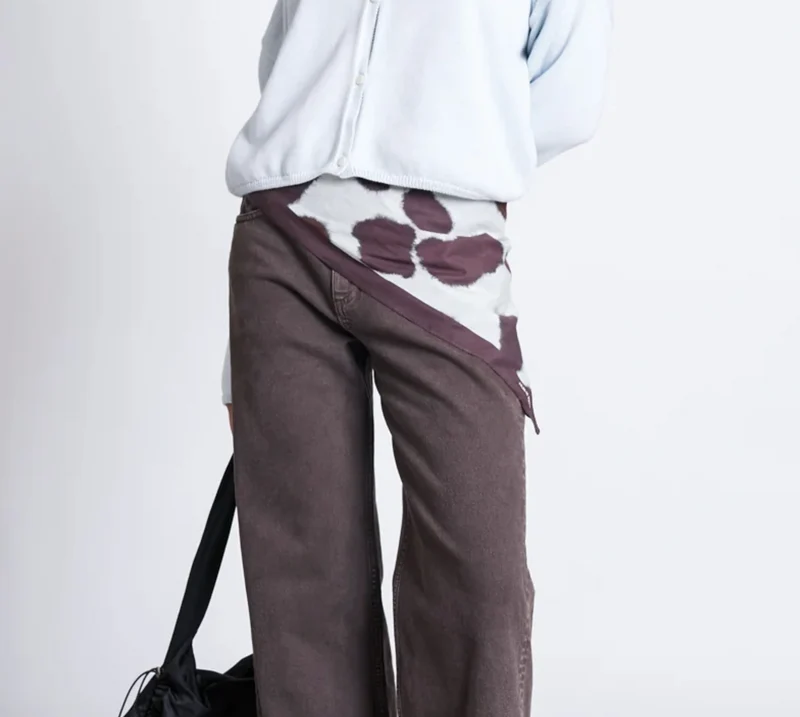 Cotton Scarf - Vad - Cow