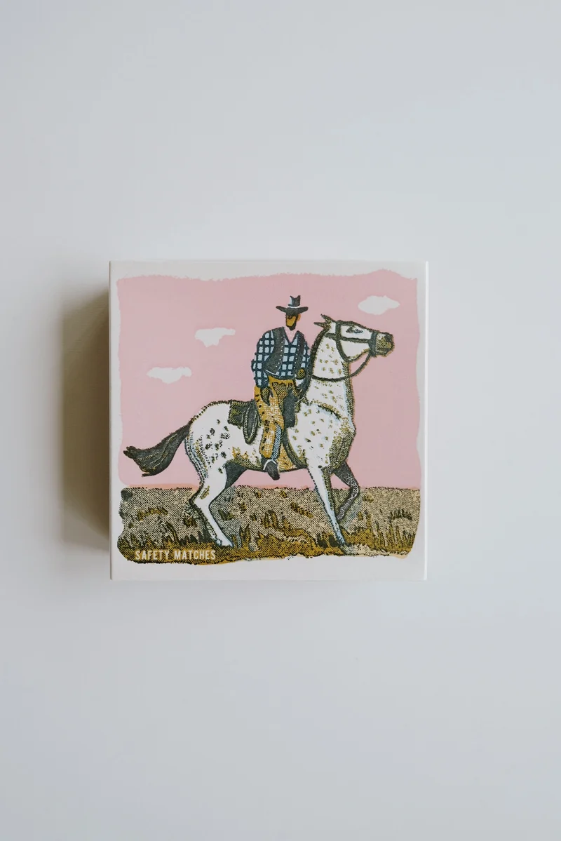 Safety Matches - Pink Cowboy